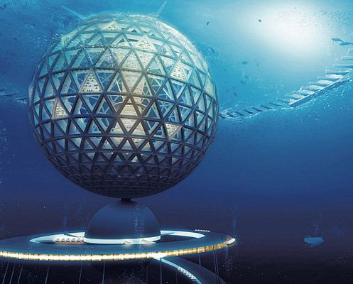 фото В Японии хотят построить подводный город к 2035 году